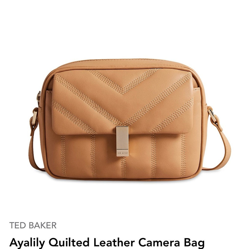 TED BAKER camera bag new 100% leather